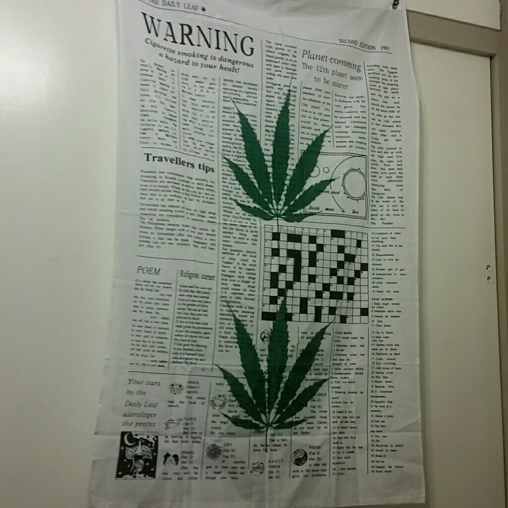 Flag/canvas poster room decor